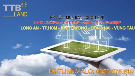 Cho thuê kho diện tích 2900m2 5800m2 khu công nghiệp Châu Đức Bà Rịa Vũng Tàu