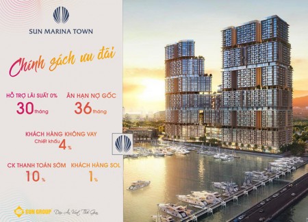 Chính chủ bán căn Studio T4.3005 view bãi tắm, công viên Sun world thuộc dự án Sun Marina Town