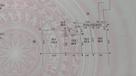 Bán nhanh 70m2 đất Bắc Biên, Ngọc Thụy, Long Biên, mặt tiền 7.6m, giá bán 2.65 tỷ