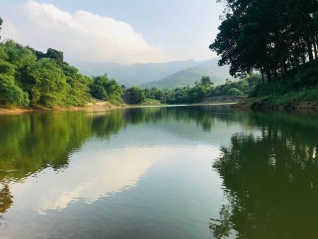 Chuyển nhượng 1441m2, có 200m2 thổ cư view hồ tại Đồng Chanh, Lương Sơn, Hoà Bình