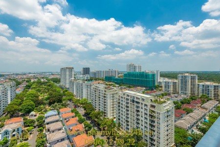 Cho thuê căn hộ Midtown M7 2 phòng ngủ giá 20 triệu có ô đậu xe ô tô LH 0906227922