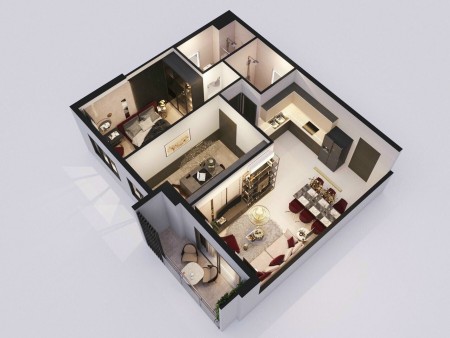 Bán căn hộ 1 pn Grand Center Quy Nhơn hướng Đông Nam giá bsn 1.5 tỷ, tặng gói bh 400 triệu