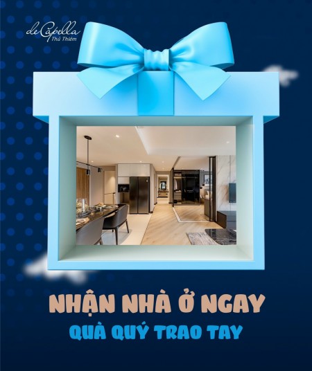 Thanh toán 30% nhận ngay căn hộ De Capella Thủ Thiêm giá trực tiếp cđt, dt 90m2, giá 6.5 tỷ