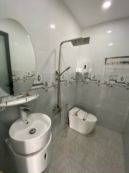 Nhà phố vừa hoàn thiện, 1 trệt 2 lầu 82.5m2, MT Đinh Đức Thiện, Bình Chánh (có hỗ trợ NH)
