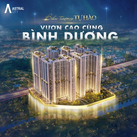 Dự án căn hộ cao cấp Aatral City Bình Dương, tiện ích đầy đủ, gia bán 1.89 tỷ, sổ sẵn