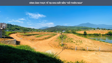 Đất nền biệt thự mặt hồ Ba Vì, giá tốt đầu tư sinh lời cao - khai thác dòng tiền cho thuê hiệu quả