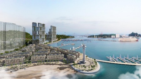 Shophouse Sun Marina Plaza Hạ Long tiện ích đủ, pháp lí minh bạch, sổ riêng, bàn giao ngay
