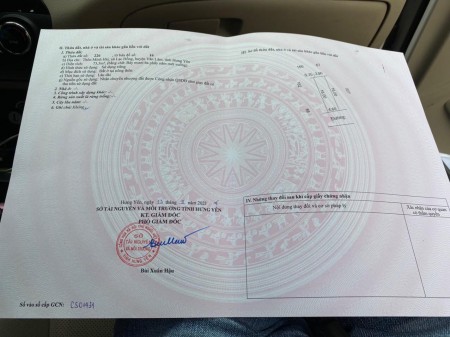 Chính chủ bán 73m2 tại thôn Minh Hải, Lạc Hồng, Văn Lâm, giá bán 2x triệu/m2, sổ sẵn