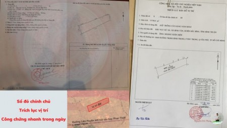 Cần bán gấp 1 mẫu đất vườn Bình Thuận gần sân bay tại Bình Tân, đầu tư sinh lời
