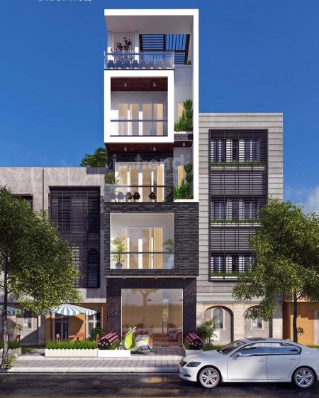 Bán nhà 5 tầng mặt phố Phạm Ngọc Thạch, sổ đỏ sẵn sàng giao dịch, nở hậu, lh 0368684899
