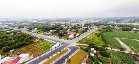 Cần bán gấp lô đất ngay trung tâm thị xã Phú Mỹ giá bán chỉ 8trxx/m2, có sẵn sổ từng lô