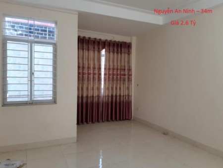 Bán nhà Nguyễn An Ninh khu an sinh, ô to gần nhà ngõ thông diện tích 34m2 giá bán 2.6 Tỷ