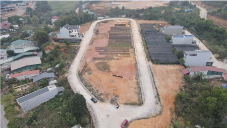 Đất phân lô mặt đường Nguyễn Tất Thành, Yên Bái, chỉ từ 400 triệu/lô dt 100m2, mặt tiền 5m
