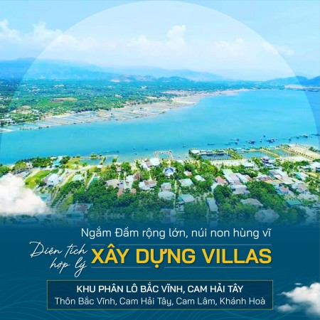 Cần bán đất full thổ Cam Hải Tây, cách QL1A 500m, cách Đầm 300m, sổ đỏ trao tay