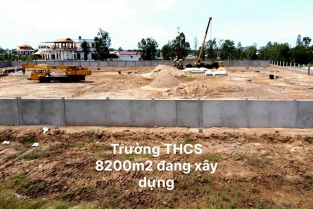 Bán đất nền trung tâm Thạnh Phú dt 125m full thổ cư, sổ hồng riêng chiết khấu 7%