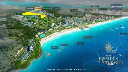 Ra mắt phân khu mới KN Parasol thuộc KN Paradise Cam Ranh chiết khấu 8,5% hỗ trợ vay 65% GTHĐ