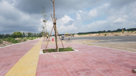 Đất Nhơn Trạch diện tích sử dụng 100M2 thổ cư đường 25C trung tâm Nhơn Trạch