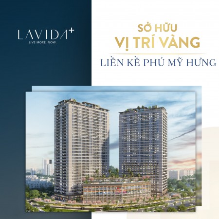 Lavida Plus Officetel văn phòng kết hợp lưu trúc giá cực tốt mùa dịch, dt 28m2, giá chỉ 1.55 tỷ
