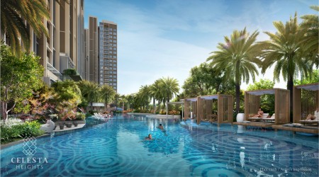 Thanh toán 30% đến khi nhận nhà - căn hộ cao cấp Celesta Heights giá gốc CĐT Keppel Land