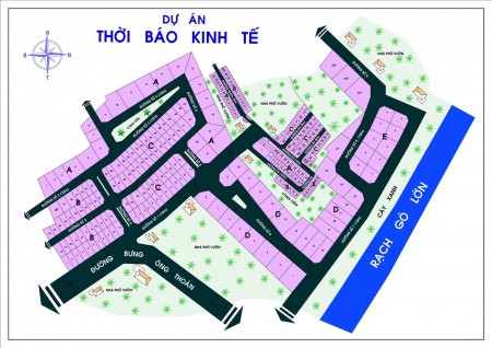 Đất dự án Thời Báo Kinh Tế, đường Bưng Ông Thoàn, phường Phú Hữu, Quận 9, TP. Thủ Đức