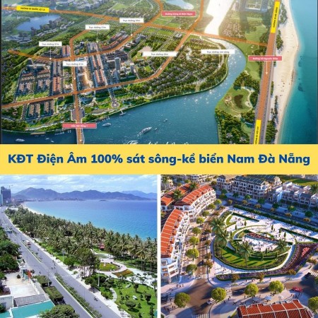 Lô đất nằm trên tuyến đường đẹp sông Cổ Cò giá 900 triệu, hỗ trợ tái đầu tư ngay khi đóng đủ 45%