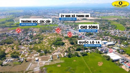 Bán 2 lô liền kề tại Thanh An, Cam Lộ Quảng Trị, ngay khu dân cư hiệu hữu, giá 660 triệu