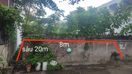Bán lô đất 163m2, phường Tân Long, thành phố Thái Nguyên, xây nhà đẹp hết ý.Giá hợp lí