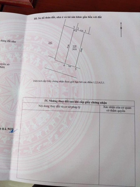 Bán nhà Mễ trì, mới xây gần ô tô, diện tích sử dụng 30m2 giá bán 3.05 tỷ, sẵn sổ giao dịch