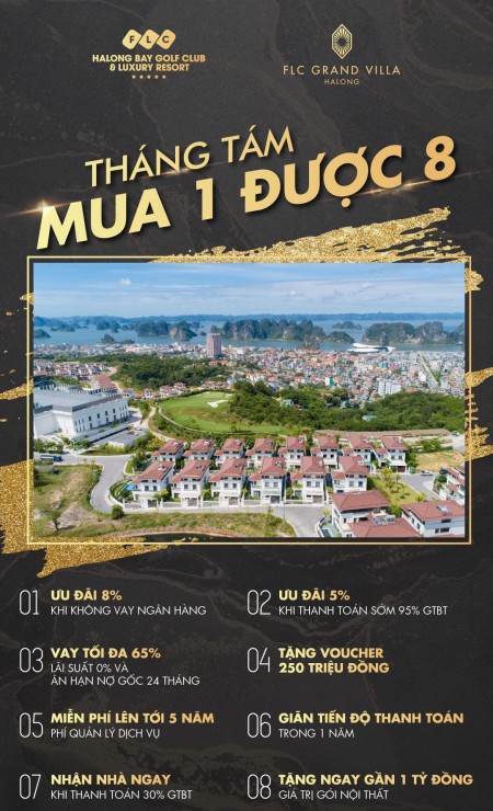 Nhanh tay sở hữu ưu đãi đặc quyền chỉ có trong tháng 8 cơ hội có 1 không 2