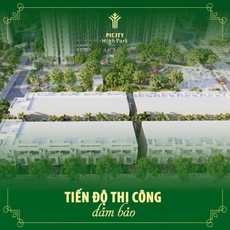 Căn hộ PiCity CK 5% trong mùa dịch, trả góp 2 năm không lãi suất. Thanh toán 30% đến khi nhận nhà