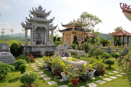[Lạc Hồng Viên] khuôn viên phần mộ đồi Kim Quy năm 2021, giá bao tốt, làm việc nhanh