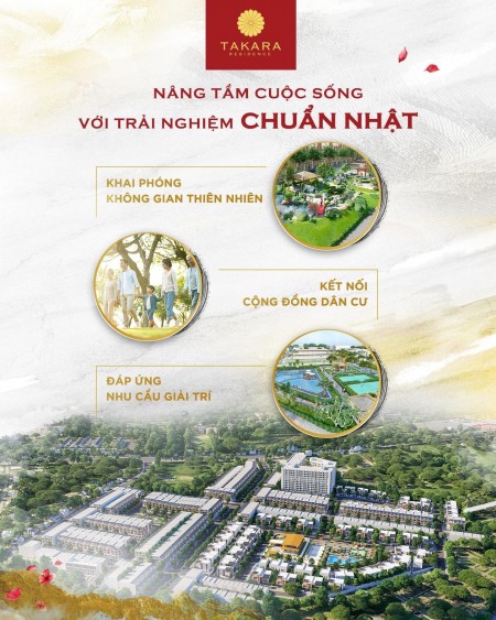 TaKara Residence khu đô thị chuẩn phong cách sống Nhật tại trung tâm TP. Thủ Dầu Một