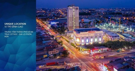 Charm Diamond Ngay Vincom Dĩ An, đang hoạt động và có cư dân hiện hữu sinh sống đông đúc giá 1,2 tỷ