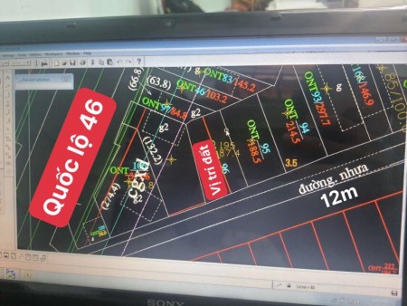 E cần bán lô đất Nghi Ân bám mặt đường liên xã nối: Nghi Ân Nghi Phong Nghi Xuân