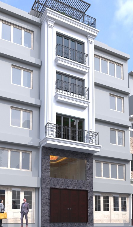 Bán nhà đẹp Xuân Đỉnh, gác lửng, ngõ thông rộng, diện tích 33m2 đúc 5 tầng giá 3.55 tỷ