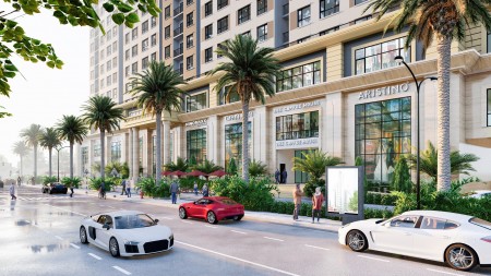 Ra hàng 3 tầng shophouse khối đế dự án IA 20 Ciputra giá chỉ 36tr/m2 bàn giao ngay