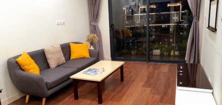 Cho thuê căn hộ diện tích 66m2, 2 phòng ngủ full nội thất, ban công hướng Đông Nam