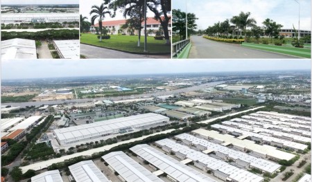 Bán đất trong khu công nghiệp khu vực QL 1A, Bến Lức, Long An, diện tích 1,4ha - 25ha