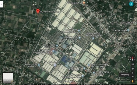Bán gấp nền thổ cư ngay sau khu công nghiệp Tân Hương, giá bán 6 triệu/m2, thổ cư 100%