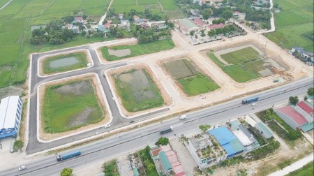 Quỹ hàng mặt đường QL1A đất nền đấu giá Quảng Ninh, liên hệ xem đất 0977763535