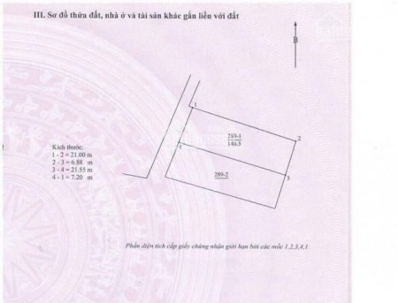 Bán đất phố Thạch Bàn 300m2 mặt tiền 15m giá 19 tỷ, đầu tư giữ tiền, chia lô, tòa nhà.