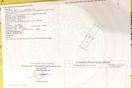 Bán nhà liền kề mặt phố Văn Khê KĐT Văn Phú, Đường 6 làn, Kinh danh Đỉnh