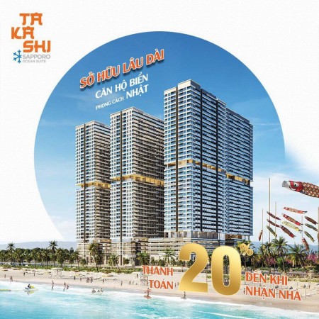 Căn hộ ven biển sổ hồng riêng sở hữu lâu dài ngay trung tâm du lịch biển Qui Nhơn