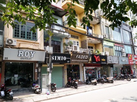 Bán nhà mặt phố Hồ Đắc Di diện tích sử dụng 90m2*4 tầng mặt tiền 5.5m giá bán 33 tỷ