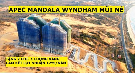 Apec Mũi Né Tặng 2 Chỉ - 01 Lượng Vàng Căn 1PN- 1.3 Tỷ; 2PN-2.7 Tỷ-View Biển, Tầng Cao