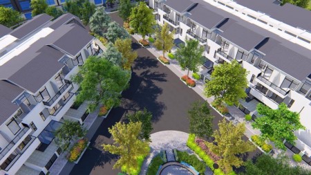 Căn góc view công viên trung tâm khu C Royal Park, 2 mặt tiền thoáng mát, đường trước nhà 15m