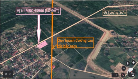 Đầu tư đất Thanh Hóa tài chính hơn 400 triệu, đường liên huyện 16m, sinh lợi nhanh