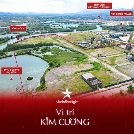 Mở bán lô đất hoa hậu ngay cạnh đường Quốc Lộ 18 dự án Mario Starlight Uông Bí, Quảng Ninh