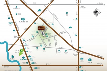 Chung cư giá siêu tốt mùa dịch cho ace nhân viên chỉ từ 225 triệu trung tâm Thuận An
