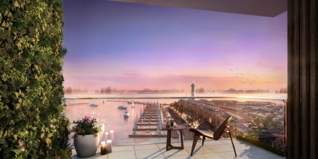 Căn hộ chung cư cao cấp mặt biển khu du lịch Bãi Cháy, Hạ Long, pháp lí đầy đủ, sổ sẵn